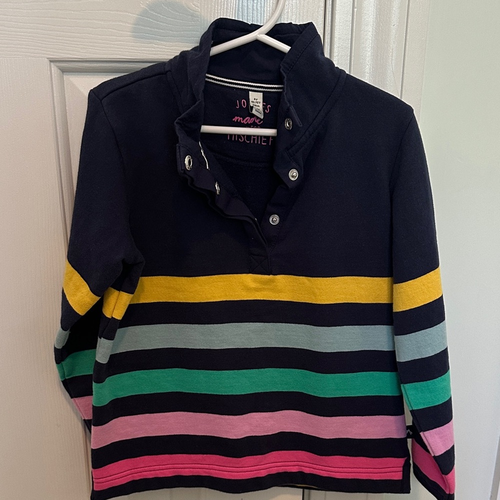 joules Colorful Striped Kids Shirt